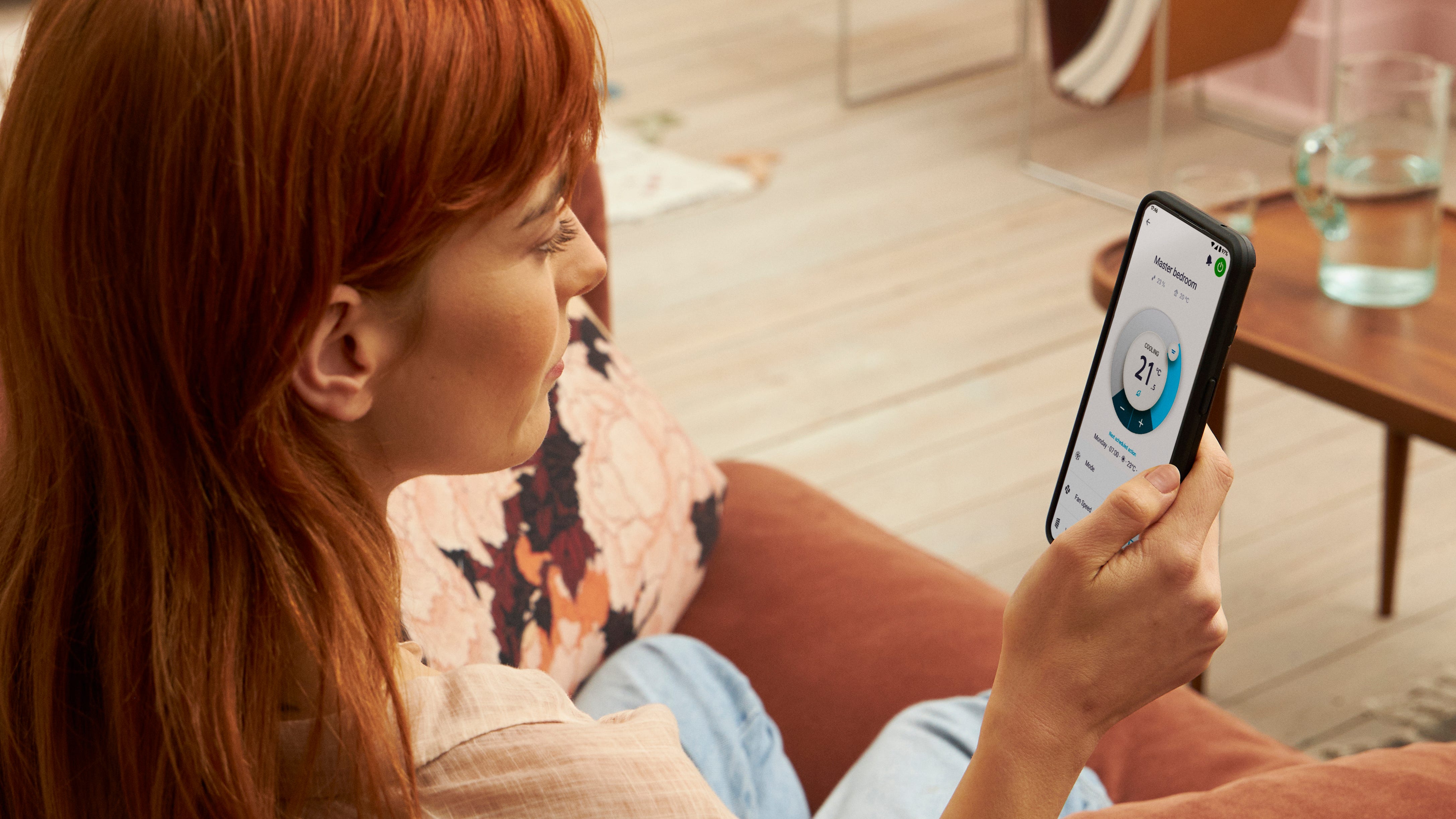 Utilisation d’une application pour contrôler sa solution de chauffage