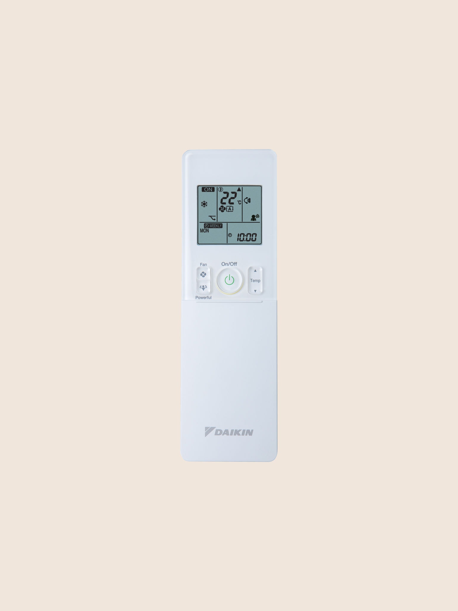 Photo produit : télécommande d’une pompe à chaleur Perfera