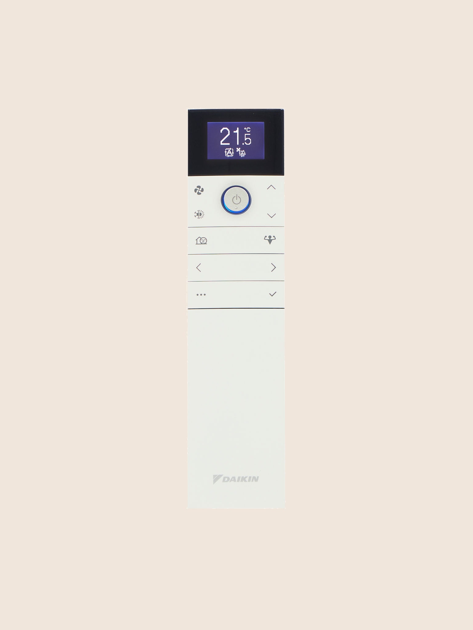 Photo produit : Télécommande infrarouge d'une pompe à chaleur air/air Daikin Emura